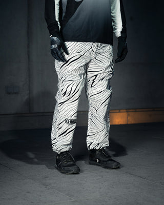 Loose Riding Pant - White Zebra