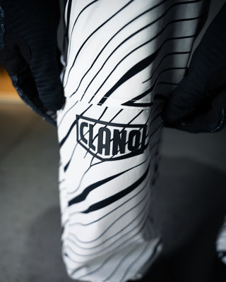 Loose Riding Pant - White Zebra