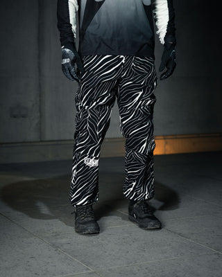 Loose Riding Pant - Black Zebra