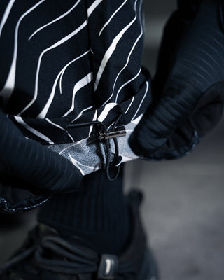 Loose Riding Pant - Black Zebra