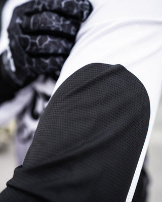 Custom Jersey - Liquid Black & White