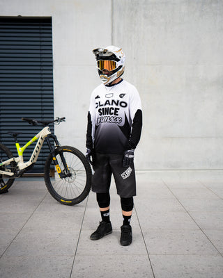 Custom Jersey - Liquid Black & White