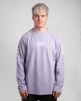 REBORN Long Tee - Flieder