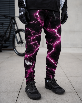 Riding Pant - Pink Lightning