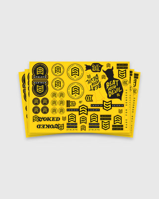 SENDERS Academy Stickerbogen (5er Set)
