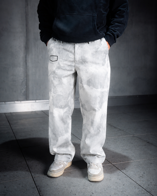 Baggy Pant - Grey Camo